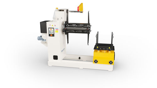 Haspel mit hydraulischer Spindelerweiterung - RMH10000M HYDRAULIC DECOILER - SACFORM / AGMline - automatisch / für Pressenbeschickung / für Blech