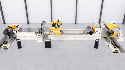 Produktionsanlage für Blech - Coil Slitting Lines - SACFORM / AGMline - Fenster / Metallteile / Riemen