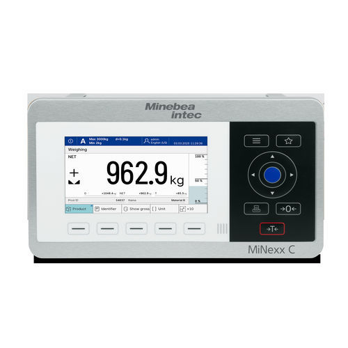 Digitaler Wägeindikator - MiNexx® C - Minebea Intec GmbH - mit Touchscreen / Benchtop / wandmontiert