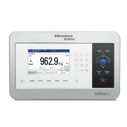 Digitaler Wägeindikator - MiNexx® L - Minebea Intec GmbH - mit Touchscreen / Benchtop / wandmontiert