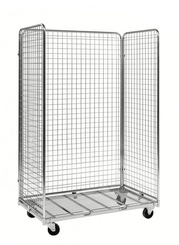 Drahtgewebe-Rollcontainer - 885006625  - FIMM - 3 Seitenwände