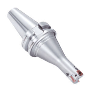 Walzenstirnfräser - FCR series - BIG KAISER Precision Tooling Inc. - Schaft / indexierbar / Eck