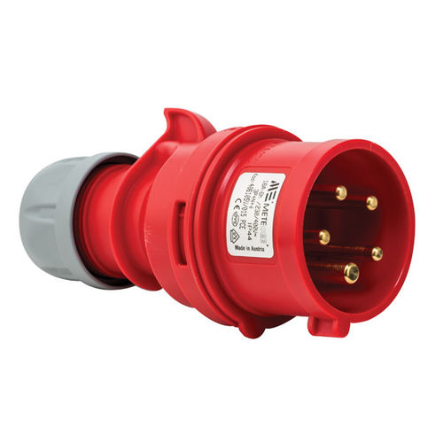 IP44-Stecker - 406105V - Mete Enerji - 5-polig / IEC / CEE