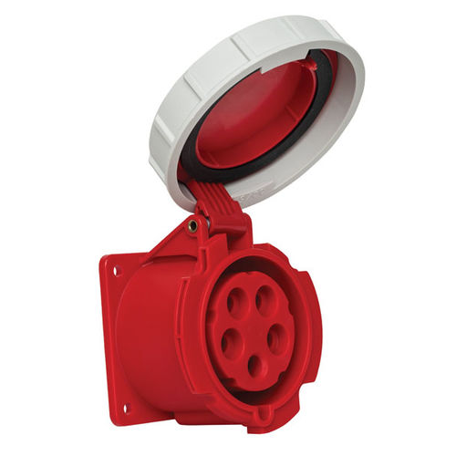 Schalttafeleinbau-Steckdose - 406524V - Mete Enerji - IP67 / 5-polig / CEE