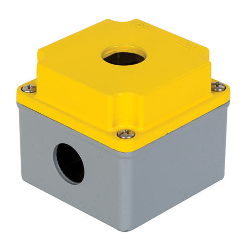 Schaltergehäuse mit 1 Taste - 402600 - Mete Enerji - IP67 / Aluminium / Industrie