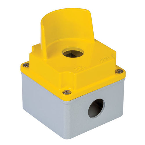 Schaltergehäuse mit 1 Taste - 402605 - Mete Enerji - IP67 / Aluminium / gehärtet