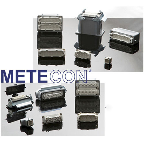 Elektrischer Steckverbinder / für Schwereinsatz - METECON - Mete Enerji - Stromversorgung / Daten / rechteckig