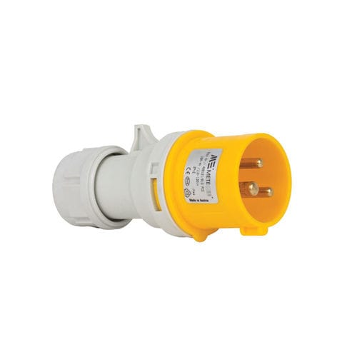 IP44-Stecker - 406125V - Mete Enerji - 3-polig / Industrie / Mit Erdung