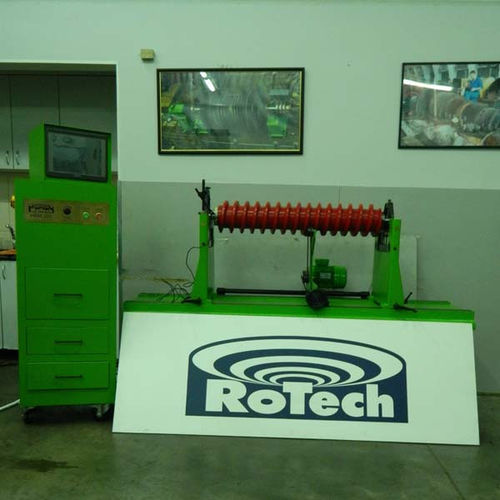 Horizontale Auswuchtmaschine - HBM 200 - RoTech - für Rotor / universell / mit Riemenantrieb