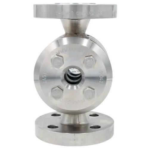 Flansch-Schauglas - Type 520 - ACI Industriearmaturen GmbH - Vorderseite aus Hartglas / für Chemikalien / Borosilikatglas
