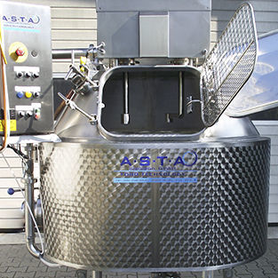 Produktionsanlage für Hartkäse - A·S·T·A eismann GmbH - halbautomatisch