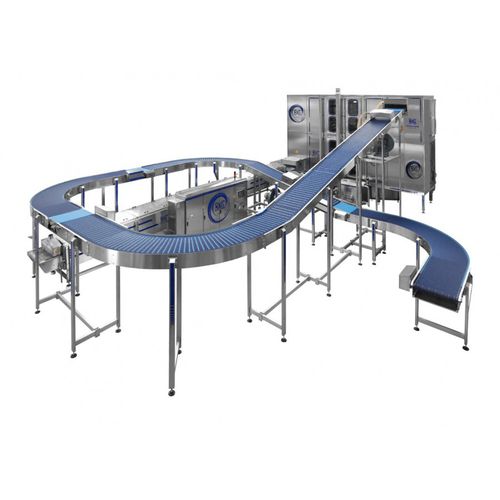 Bandförderer - Navatta Group Food Processing Srl - Spiral / Kühlung / für Container