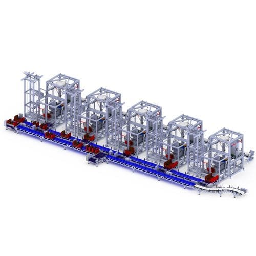 Verpackungsanlage für Lebensmittelverpackung - PERUZA limited liability company - für Kartons / vollautomatisch