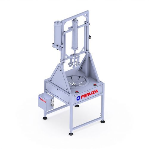 Lebensmittel-Schneidemaschine / für Kürbisse - PERUZA limited liability company - halbautomatisch / Messer / Edelstahl