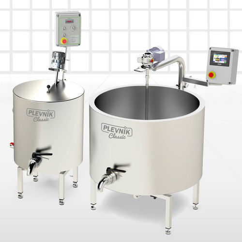 Pasteurisierer für Milchprodukte - SK Classic series - Plevnik D.O.O. Engineering and production - automatisch / PLC-gesteuert / manuell