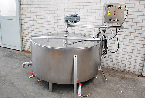 Pasteurisierer für Milchprodukte - Batch - C. van't Riet Dairy Technology BV - automatisch / kippbar