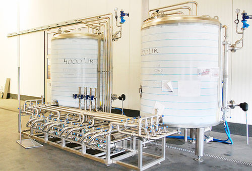 Lebensmittel-Waschanlage - CIP - C. van't Riet Dairy Technology BV