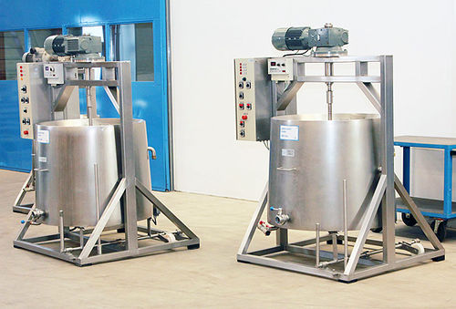 Automatisches Butterfass - Vertical - C. van't Riet Dairy Technology BV - vertikal