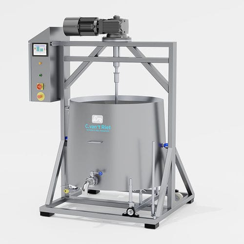 Manuelles Butterfass - C. van't Riet Dairy Technology BV - automatisch / vertikal