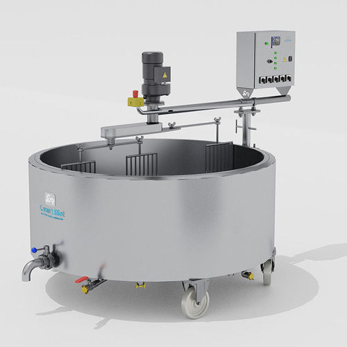 Pasteurisierungs-Käsefertiger - C. van't Riet Dairy Technology BV - für Drainage / Edelstahl