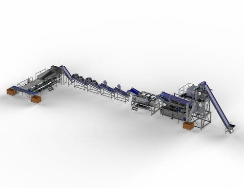 Verarbeitungsanlage für die Lebensmittelindustrie - Sweere - Food Processing Equipment BV - Buschbohnen