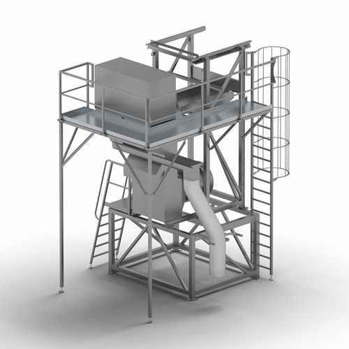 Luftstrahl-Reinigungsanlage - Sweere - Food Processing Equipment BV - für die Lebensmittelindustrie / maßgefertigt / mit Förderer