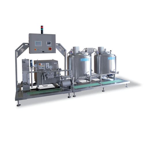 Lebensmittelpasteurisierer - BATCH Series - Technogel S.P.A. - für Eis / kontinuierlich / Sekunden