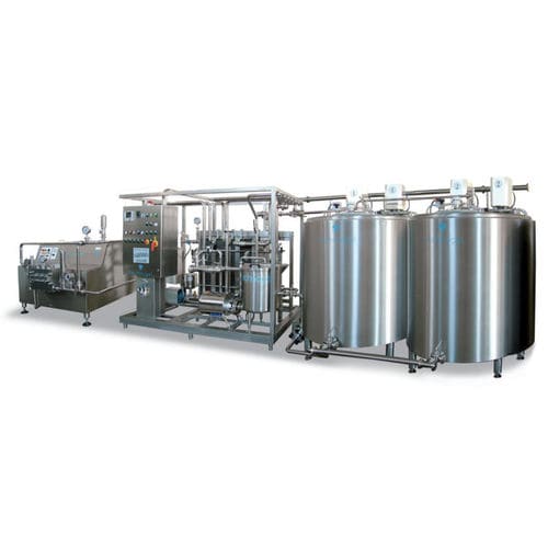Lebensmittelpasteurisierer - HTST Series - Technogel S.P.A. - für Eis / kontinuierlich / Hochtemperatur