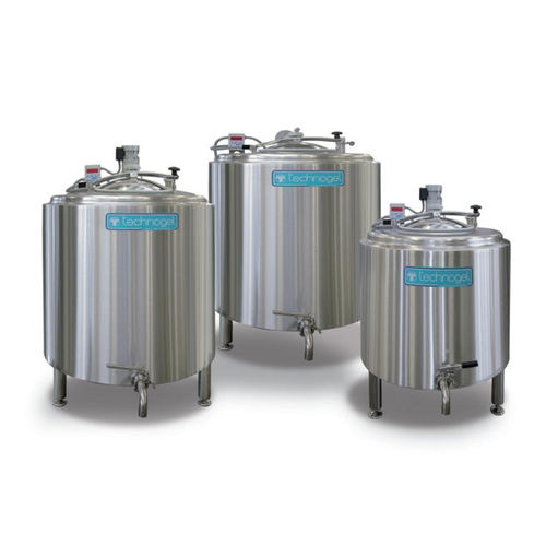 Speicherbecken - TM Series - Technogel S.P.A. - Eiscreme / Edelstahl / für die Eiscremeproduktion