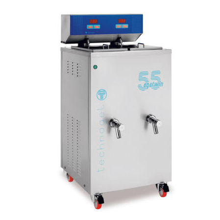 Mischbecken - AGE TWIN Series - Technogel S.P.A. - für Eiscreme / Edelstahl / für die Eiscremeproduktion