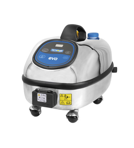 Einphasiger Dampfreiniger - EVO 304 DET - Tecnovap - Tank / Edelstahl / mobil