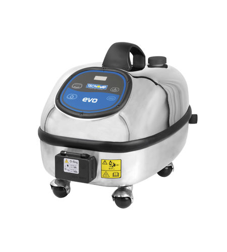 Einphasiger Dampfreiniger - EVO 304 24/7 - Tecnovap - Tank / Edelstahl / mobil