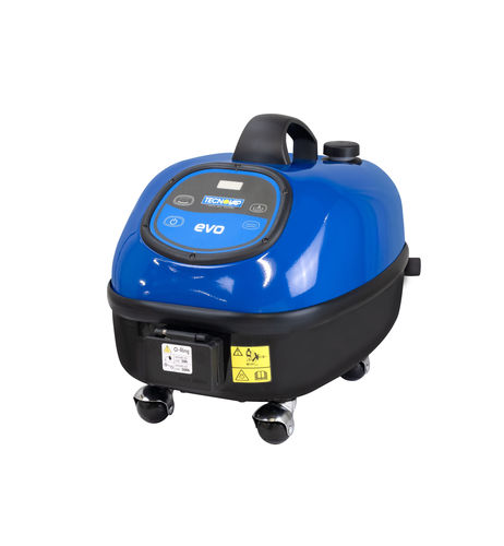 Einphasiger Dampfreiniger - EVO BLU WATER - Tecnovap - Tank / manuell / Edelstahl