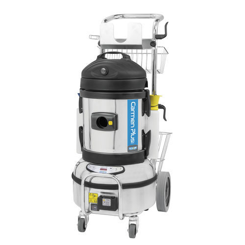 Einphasiger Dampfreiniger - CARMEN PLUS INOX - Tecnovap - Tank / Absaugung / Edelstahl