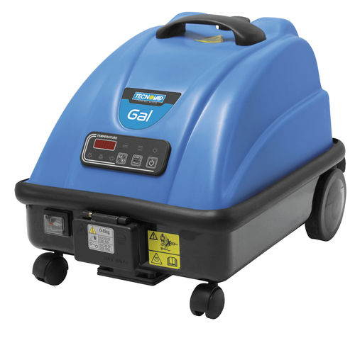 Einphasiger Dampfreiniger - GAL - Tecnovap - manuell / Edelstahl / mobil