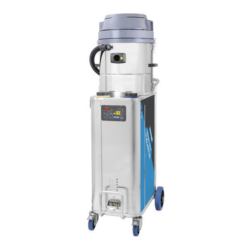 Dampfreiniger / zwei Motoren - STEAM BOX VAC INDUSTRIAL - Tecnovap - dreiphasig / mobil / Edelstahl