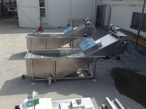 Lebensmittel-Waschanlage / mit Ventilator - Thermohran Engineering JSC - für Obst / für Gemüse