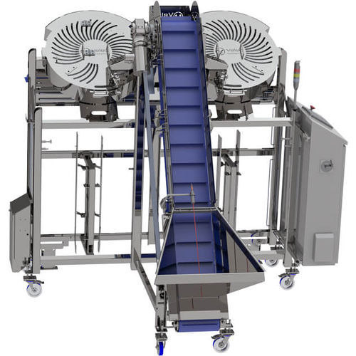 Schräge Absackmaschine - 2PA 800 - Velec Systems - Flow-Pack / Thermoform / automatisch