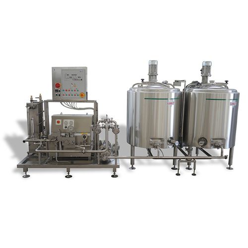 Mischer-Dispenser / für die Lebensmittelindustrie - MIXPLANT BATCH  series - Catta 27 S.r.l. - für Eiscreme-Produktionslinien