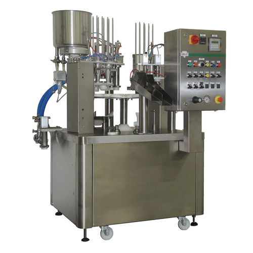 Automatische Füllmaschine - ROTO M series - Catta 27 S.r.l. - Becher / für Flüssigkeiten / für Lebensmittel