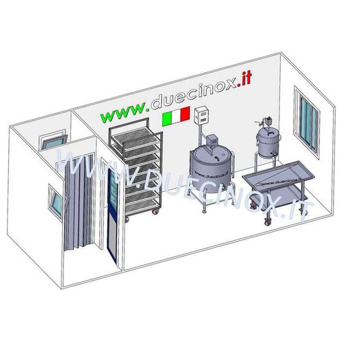 Produktionsstätte für die Lebensmittelindustrie - Due Ci Inox Snc - für Käse / für Milchprodukte