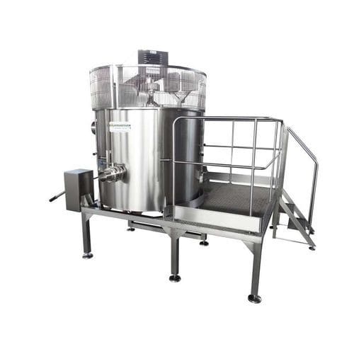 Umform-Becken - Due Ci Inox Snc - Kühlung / für Heizungen / für Milch