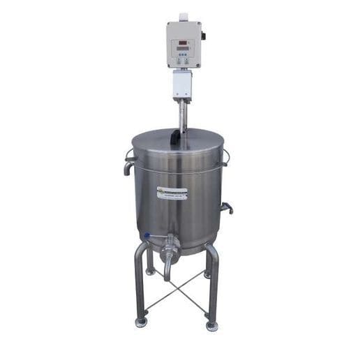 Elektrischer Pasteurisierer - Basic - Due Ci Inox Snc - für Milchprodukte / automatisch / manuell