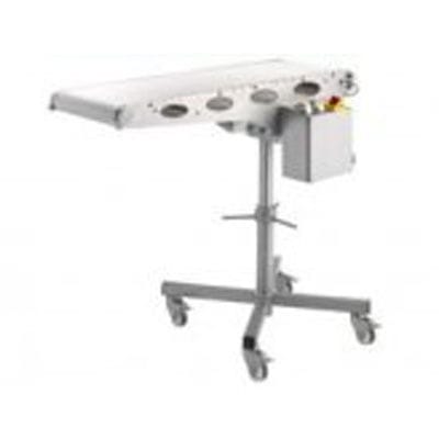 Bandförderer - FB 100 - Düker - Rex Fleischereimaschinen GmbH - horizontal / Transport / für Fleisch