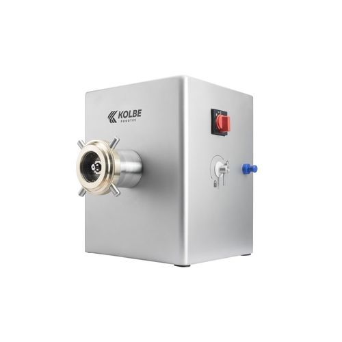 Fleisch-Industriewolf - LW 82 - Düker - Rex Fleischereimaschinen GmbH - bodenstehend / für Metzgerei / automatisch