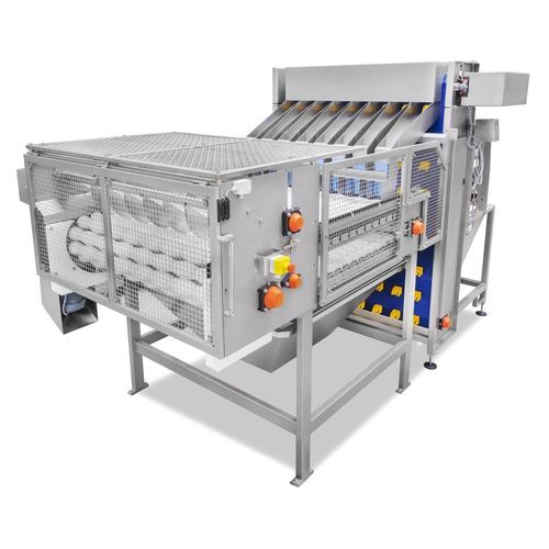 Lebensmittel-Schneidemaschine / Kartoffel - HALVER - Eillert B.V. - automatisch / Messer / 400V dreiphasig