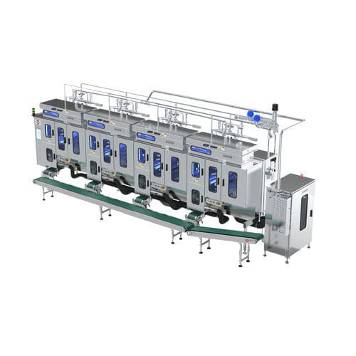 Aseptische Absackmaschine - EA series - Elecster Oyj - horizontal / FFS / für Beutel
