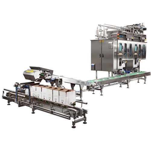 Umschlaganlage für die Lebensmittelindustrie - Autopacker - Elecster Oyj - für Kisten / automatisch