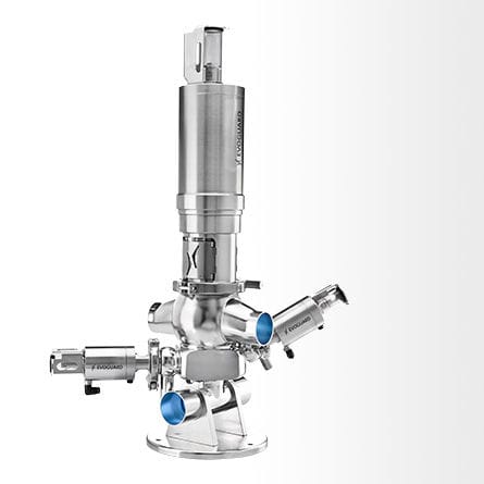 Aseptisches Ventil - MA - Evoguard GmbH - Sitz / pneumatisch / vermischungssicher