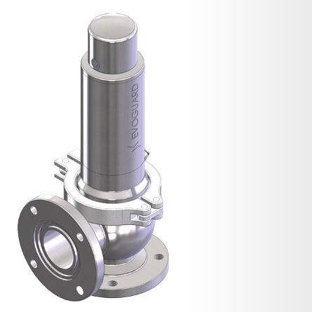 Edelstahl-Sicherheitsventil - P - Evoguard GmbH - Gas / Luft / für Tanks